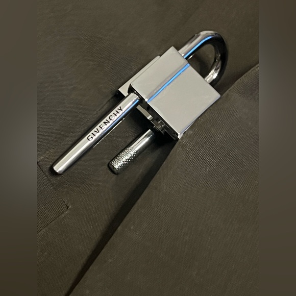 Givenchy U-Lock Wool Twill Blazer - Dark Khaki Green, Pristine Condition - Picture 7 of 13